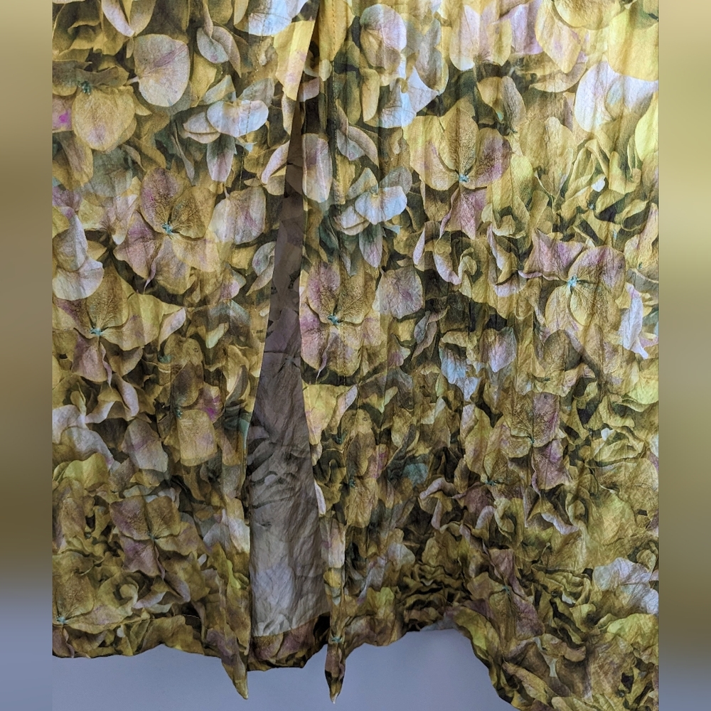 Baum Und Pferdgarten Midi Slip Dress Yellow Floral - Picture 7 of 17
